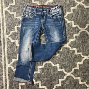Rock Revival Crop Jeans